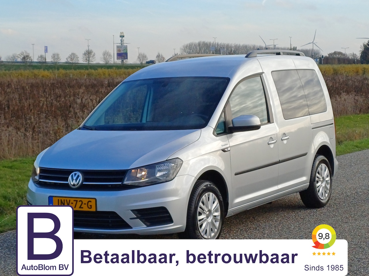 Volkswagen Caddy - 1.2 TSI Trendline /27.144 KM!/Trekh./Navi/Airco/Cruise/ - AutoWereld.nl