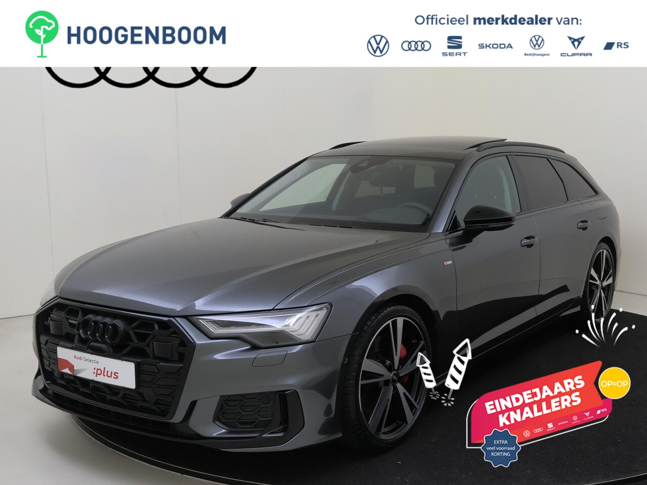 Audi A6 Avant - 55 TFSI e quattro Pro Line S Competition | Panoramadak | Trekhaak | Head-up display | Bang - AutoWereld.nl