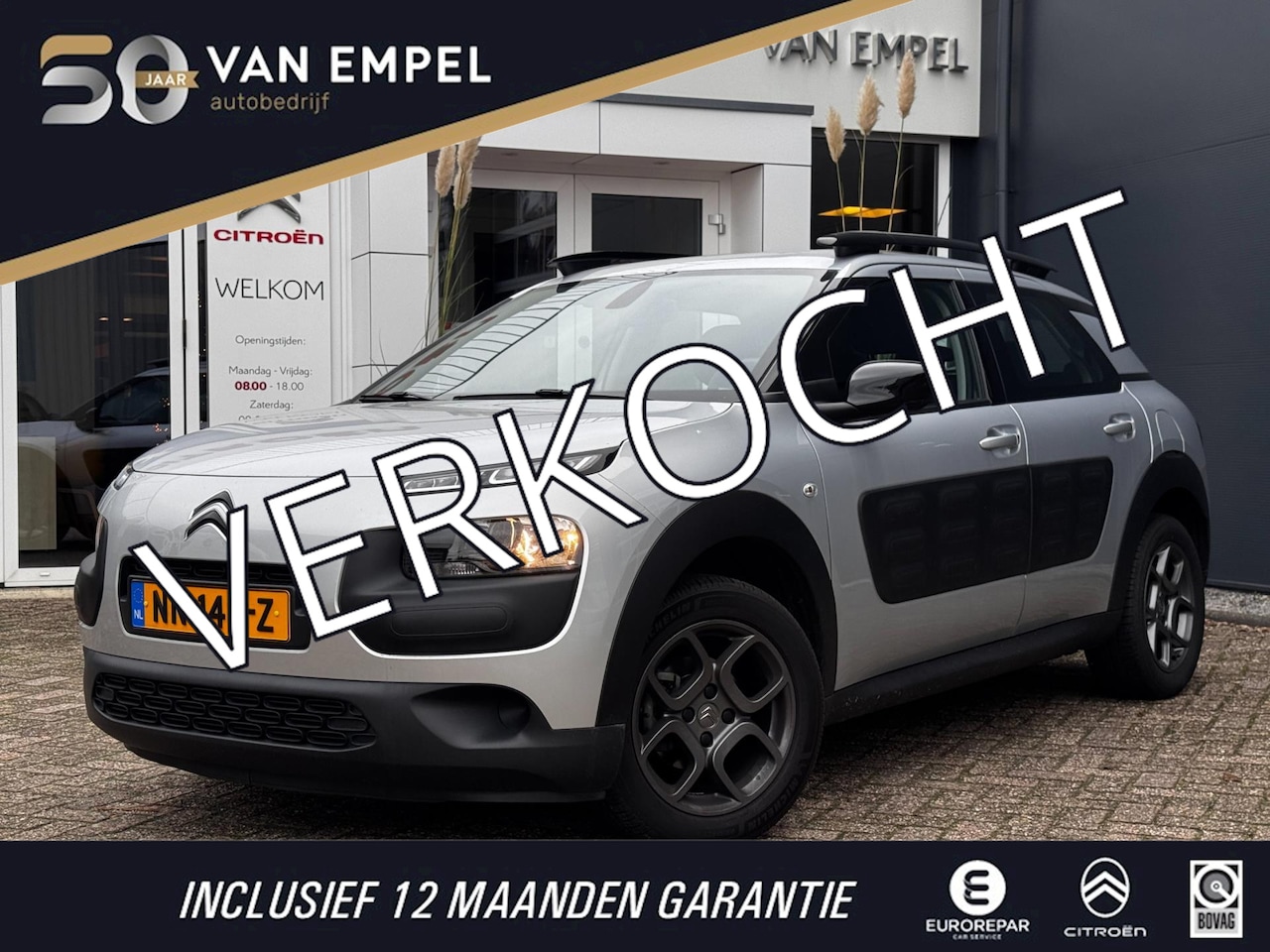 Citroën C4 Cactus - 1.2 PureTech Shine | Automaat | Trekhaak | Camera | Citroen dealer onderhouden | Climate C - AutoWereld.nl