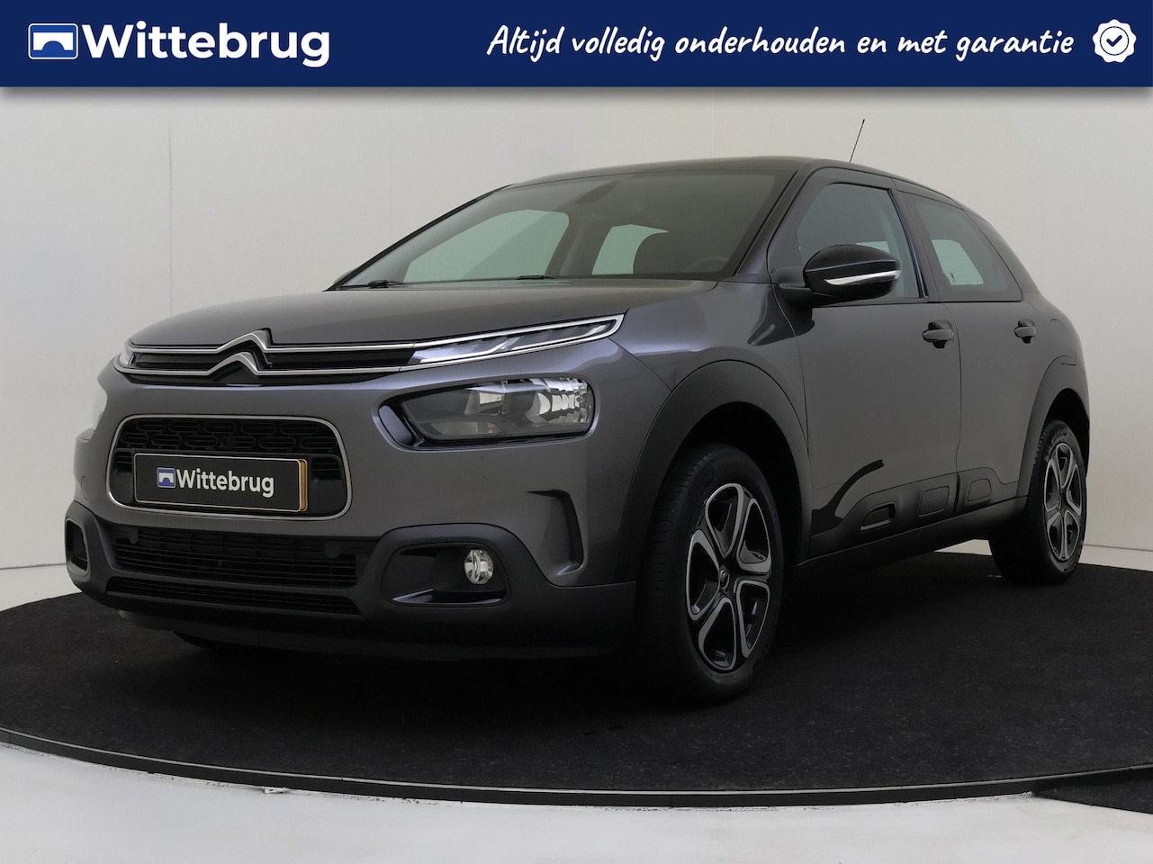 Citroën C4 Cactus - 1.2 PureTech Feel | Verstelbare lendensteunen | Connected services | Parkeersensoren | Cru - AutoWereld.nl