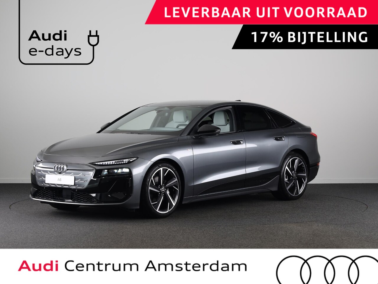 Audi A6 Sportback e-tron - S edition 83 kWh | Adaptive luchtvering | Adaptive cruisecontrol | Oled achterlichten | Om - AutoWereld.nl