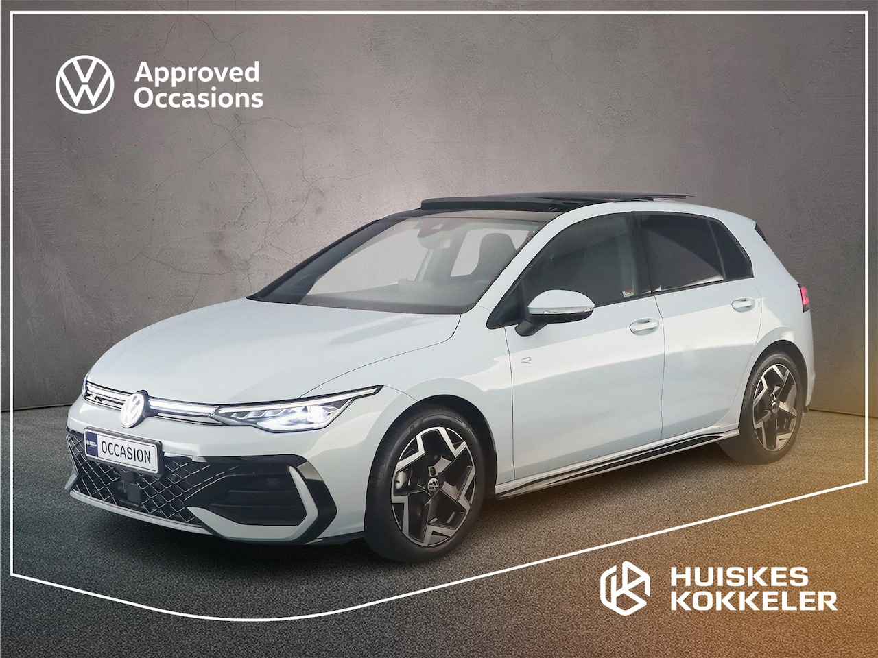 Volkswagen Golf - 1.5 eTSI R-Line Edition 150pk DSG Automaat, Panoramadak, Harman Kardon sound, Side assist, - AutoWereld.nl