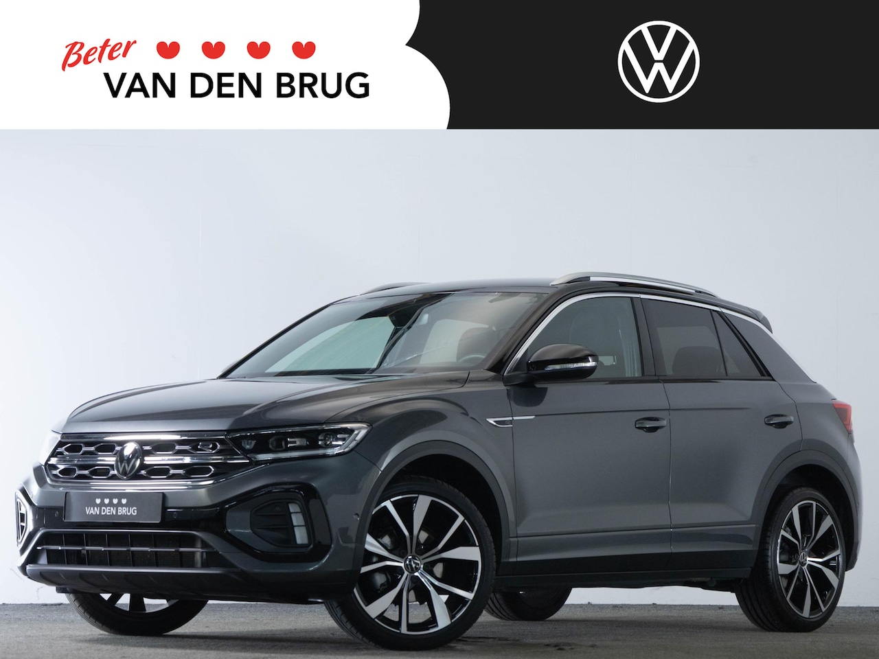Volkswagen T-Roc - R-Line 1.5 TSI 150 PK DSG | LED IQ | Trekhaak | 19 Inch | Achteruitrijcamera | Navigatie | - AutoWereld.nl
