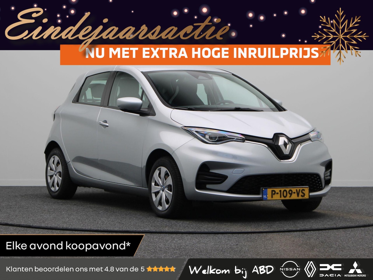 Renault Zoe - R135 Zen 52 kWh | Koopaccu l Navigatie l Climate control l Dealer onderhouden | - AutoWereld.nl