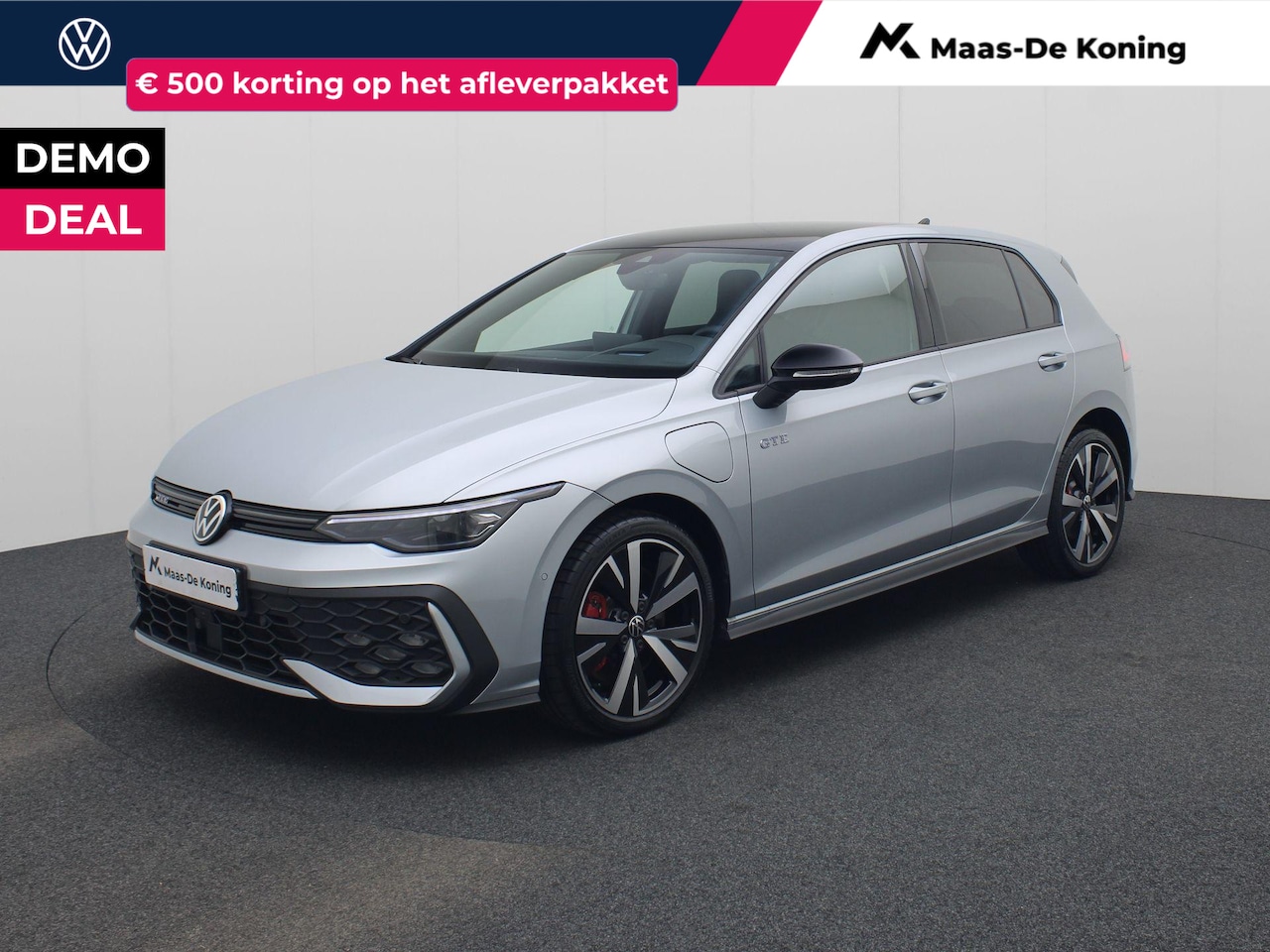 Volkswagen Golf - 1.5eHybrid 200kW/272PK GTE · Leder · Trekhaak · Apple/Android Car Play · 360°Camera · Elek - AutoWereld.nl