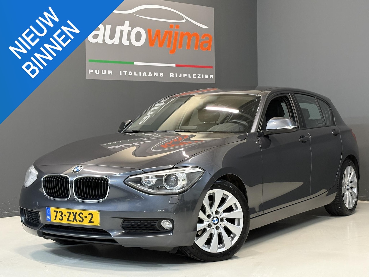 BMW 1-serie - 116i EDE Upgrade Edition Leder, Xenon, Navigatie, !7 Inch L.M. velgen - AutoWereld.nl