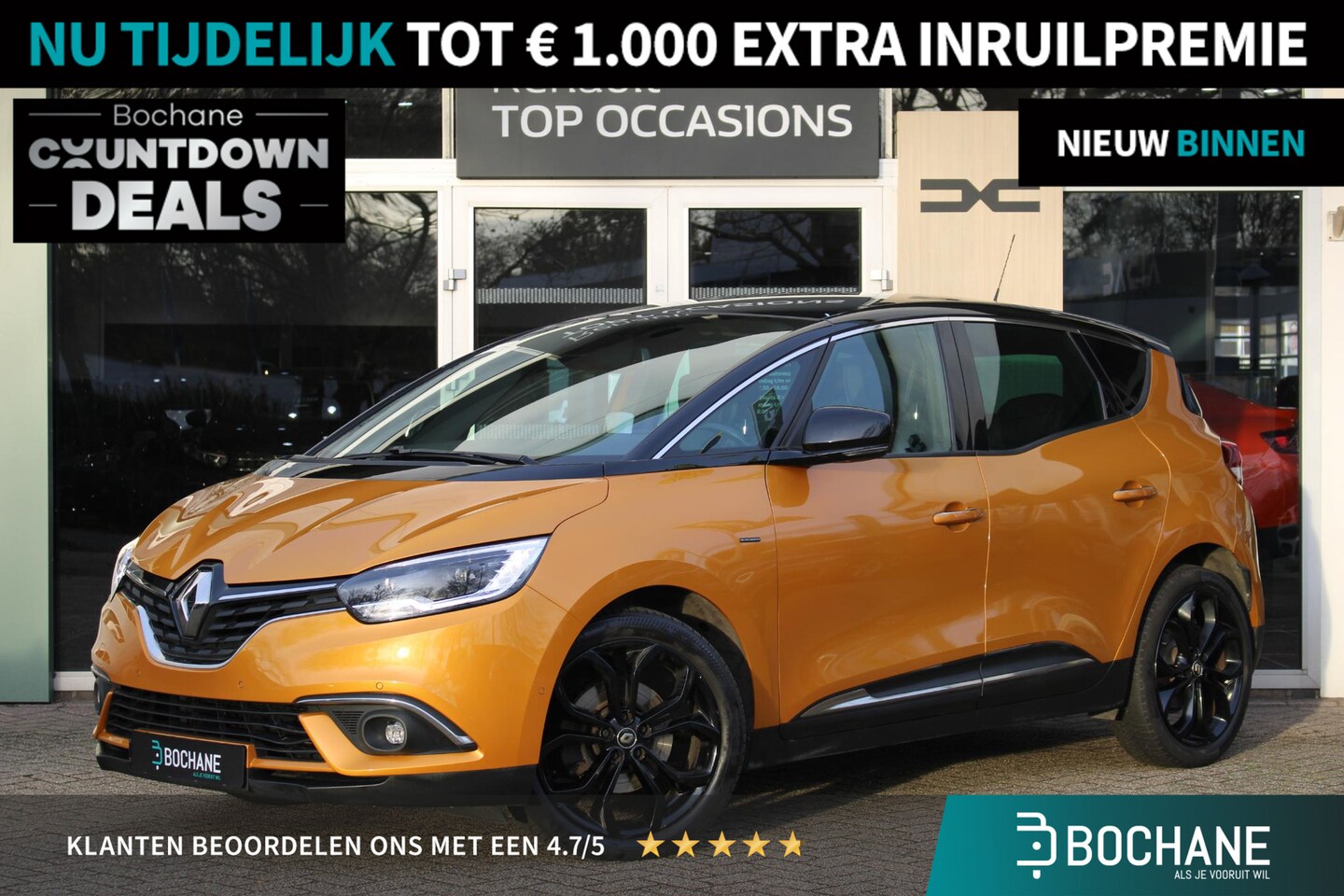 Renault Scénic - 1.3 TCe Black Edition | Camera | Head up display | BOSE | Panorama dak - AutoWereld.nl