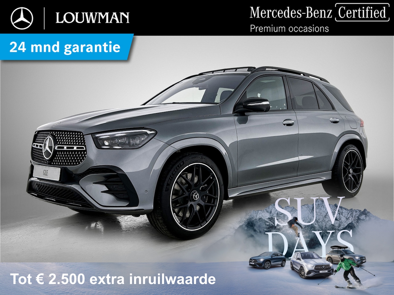 Mercedes-Benz GLE-Klasse - 400 e 4MATIC AMG Line Premium Gesmede AMG lichtmetalen velgen | Panoramadak | Navigatie | - AutoWereld.nl