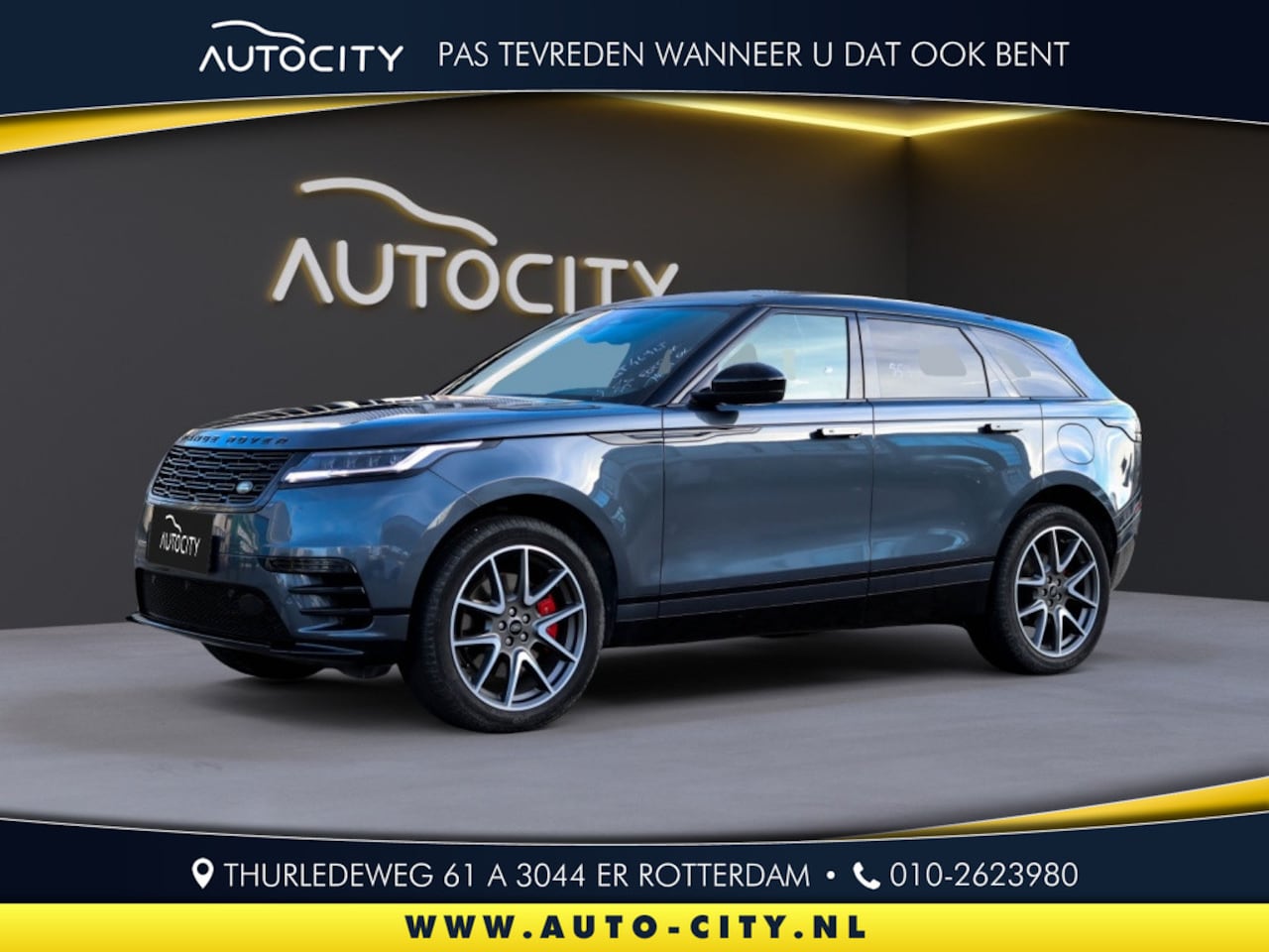 Land Rover Range Rover Velar - Facelift P400e AWD Dynamic HSE Pano l Black Pack - AutoWereld.nl