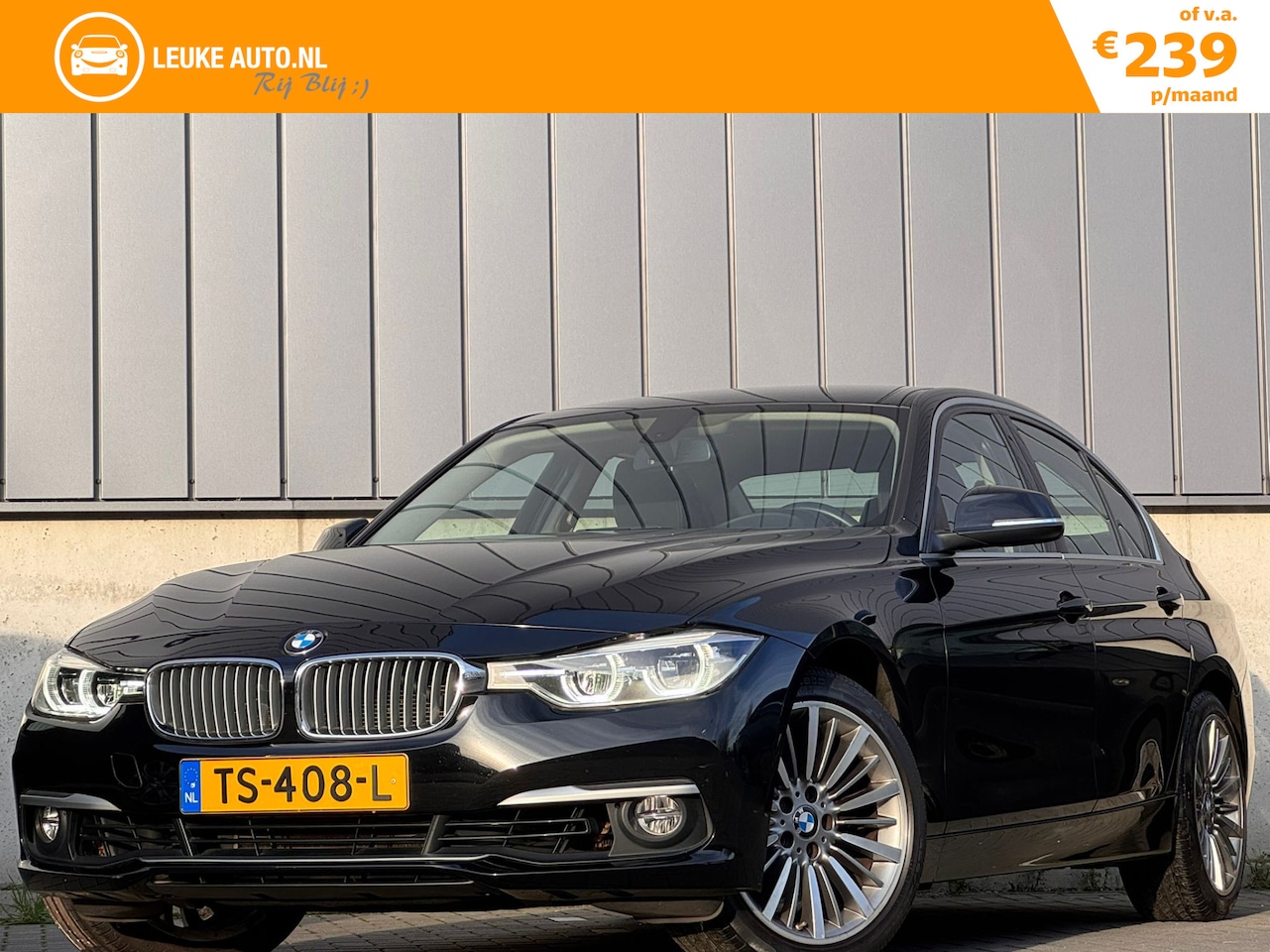 BMW 3-serie - 318i 136PK Automaat Luxury Edition Leer LED - AutoWereld.nl