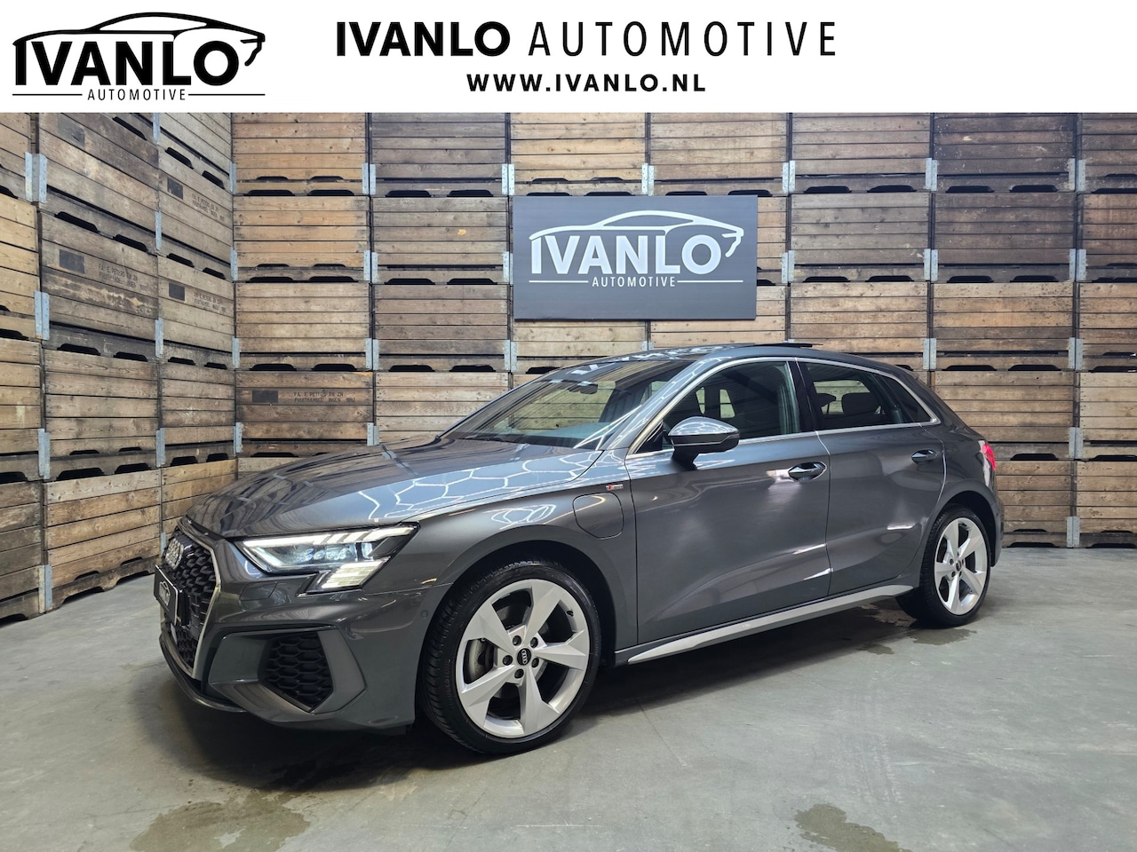 Audi A3 Sportback - 40 TFSI e Advanced edition S-LINE DAYTONAGRIJS PANO LED-Matrix Camera 18''LM - AutoWereld.nl