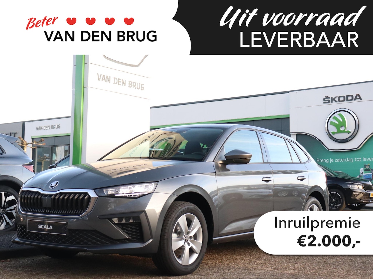 Skoda Scala - 1.0 TSI Selection | Cruise control | Parkeersensoren | Apple carplay / Android auto - AutoWereld.nl