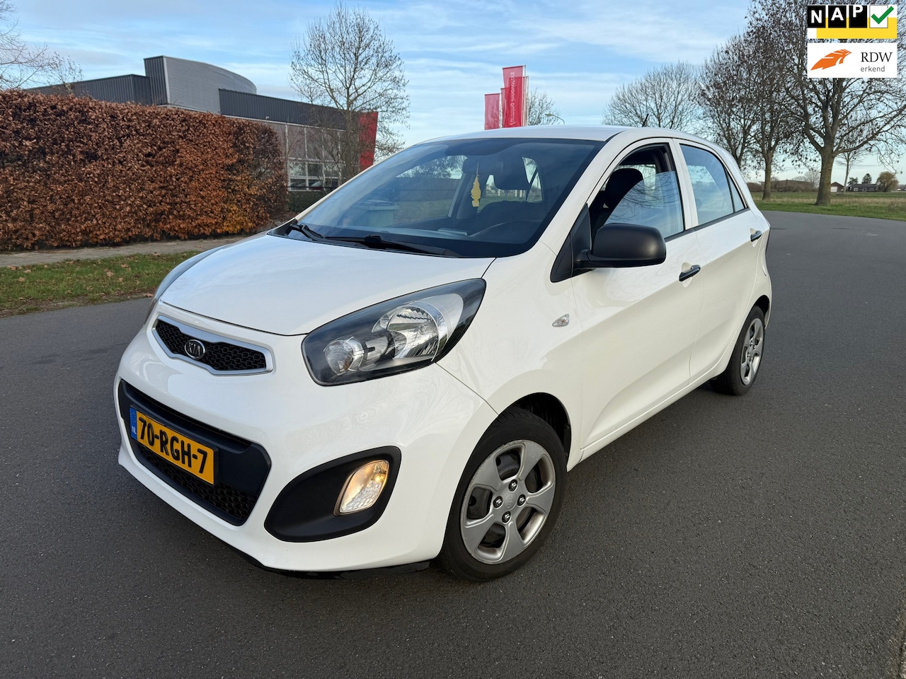Kia Picanto - 1.0 CVVT Airco NAP/APK/CARPLAY - AutoWereld.nl