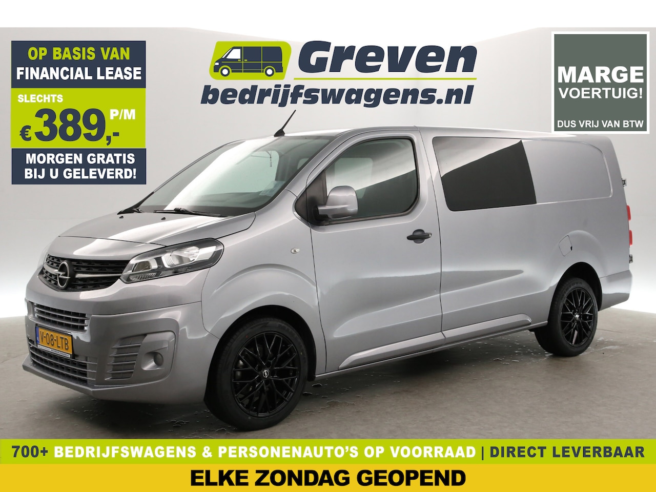 Opel Vivaro - CDTI L3H1 | MARGE | DC | Airco | Cruise | Carplay | Parkeersens. | 18''LMV - AutoWereld.nl