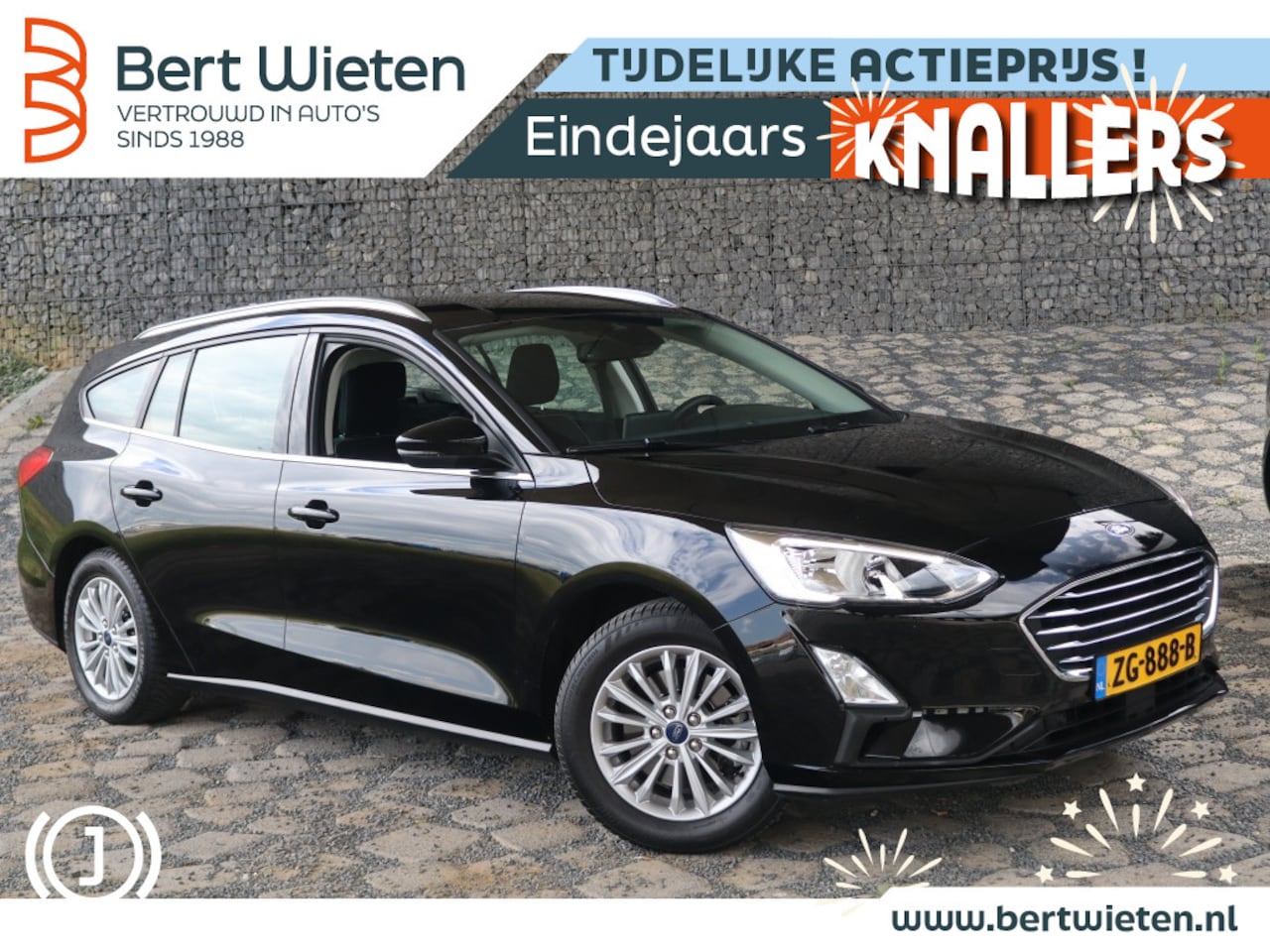 Ford Focus Wagon - 1.0 EcoB. Titanium | Geen import | Trekhaak | Nieuwe Distributie - AutoWereld.nl