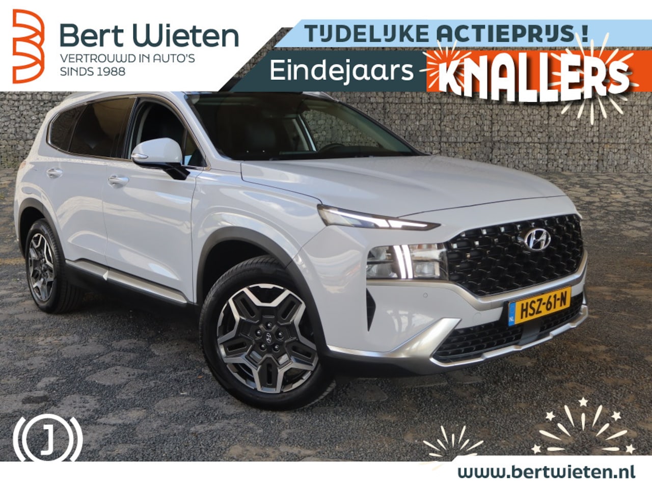 Hyundai Santa Fe - 1.6 T-GDI PHEV Premium Sky | Open Dak | 7 Persoons - AutoWereld.nl