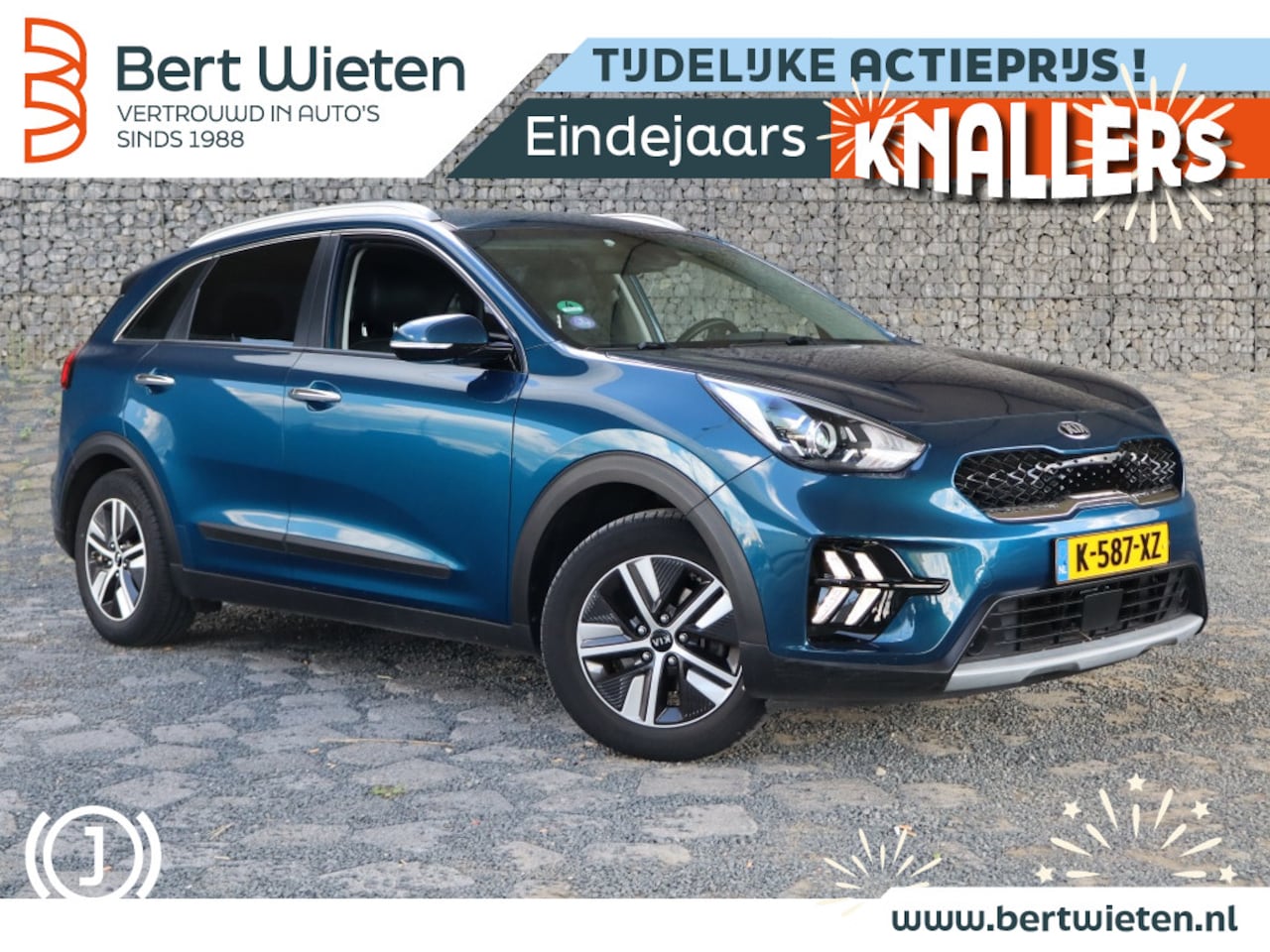 Kia Niro - 1.6 GDi Hybrid DynamicLine | Geen import | Trekhaak | Navi - AutoWereld.nl