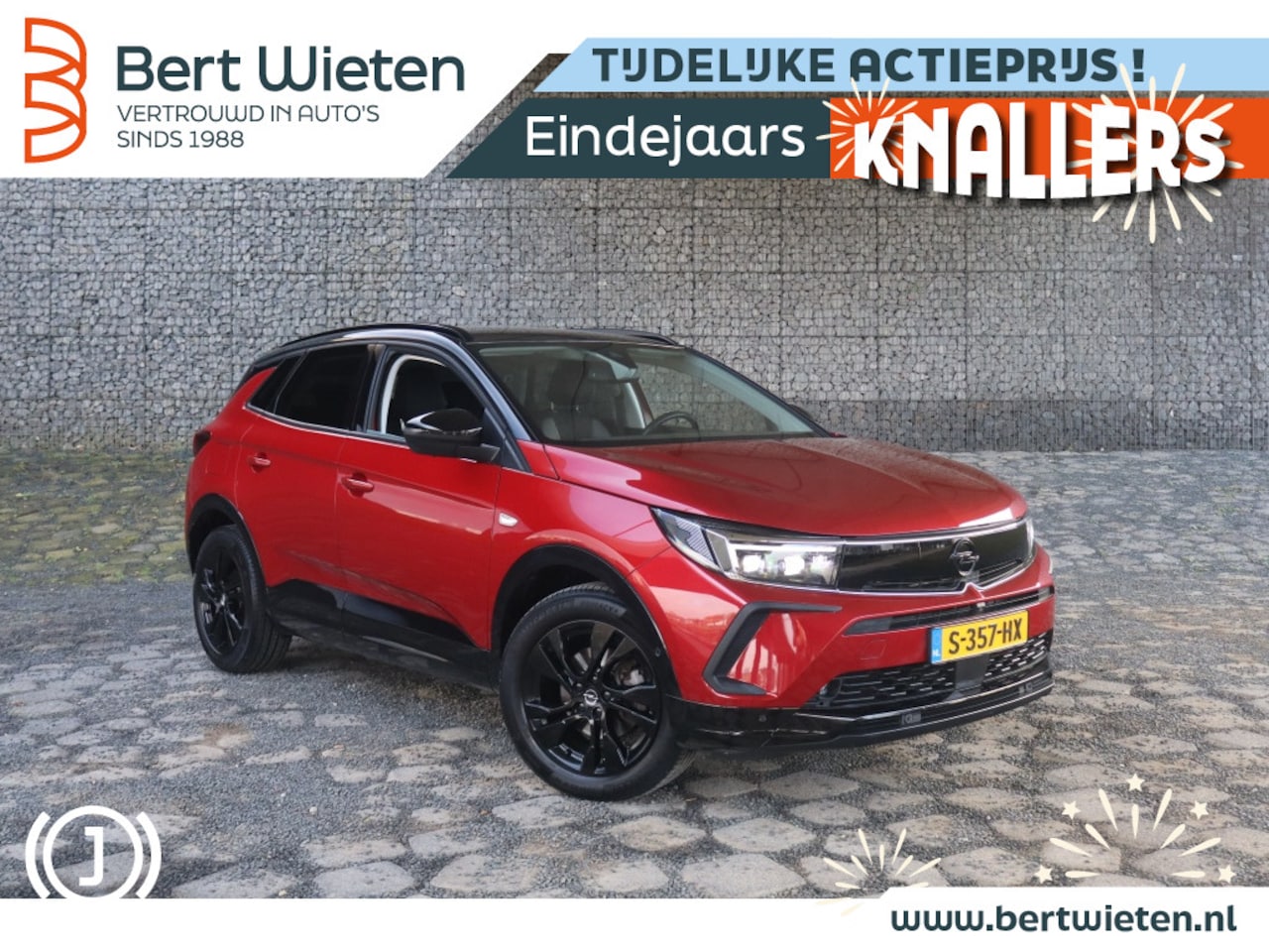 Opel Grandland - 1.2 Turbo GS Line | Navi | Camera | Parkeersensoren | Stoelverwa - AutoWereld.nl