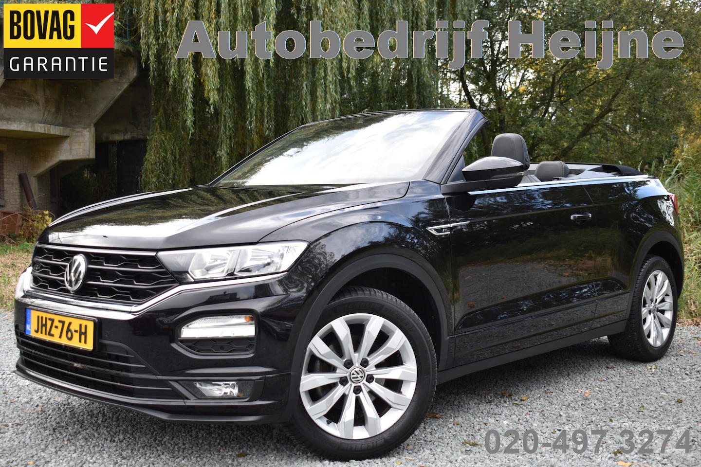 Volkswagen T-Roc Cabrio - 1.5 TSI 150PK DSG R-LINE SPORT/PDC/NAVI - AutoWereld.nl