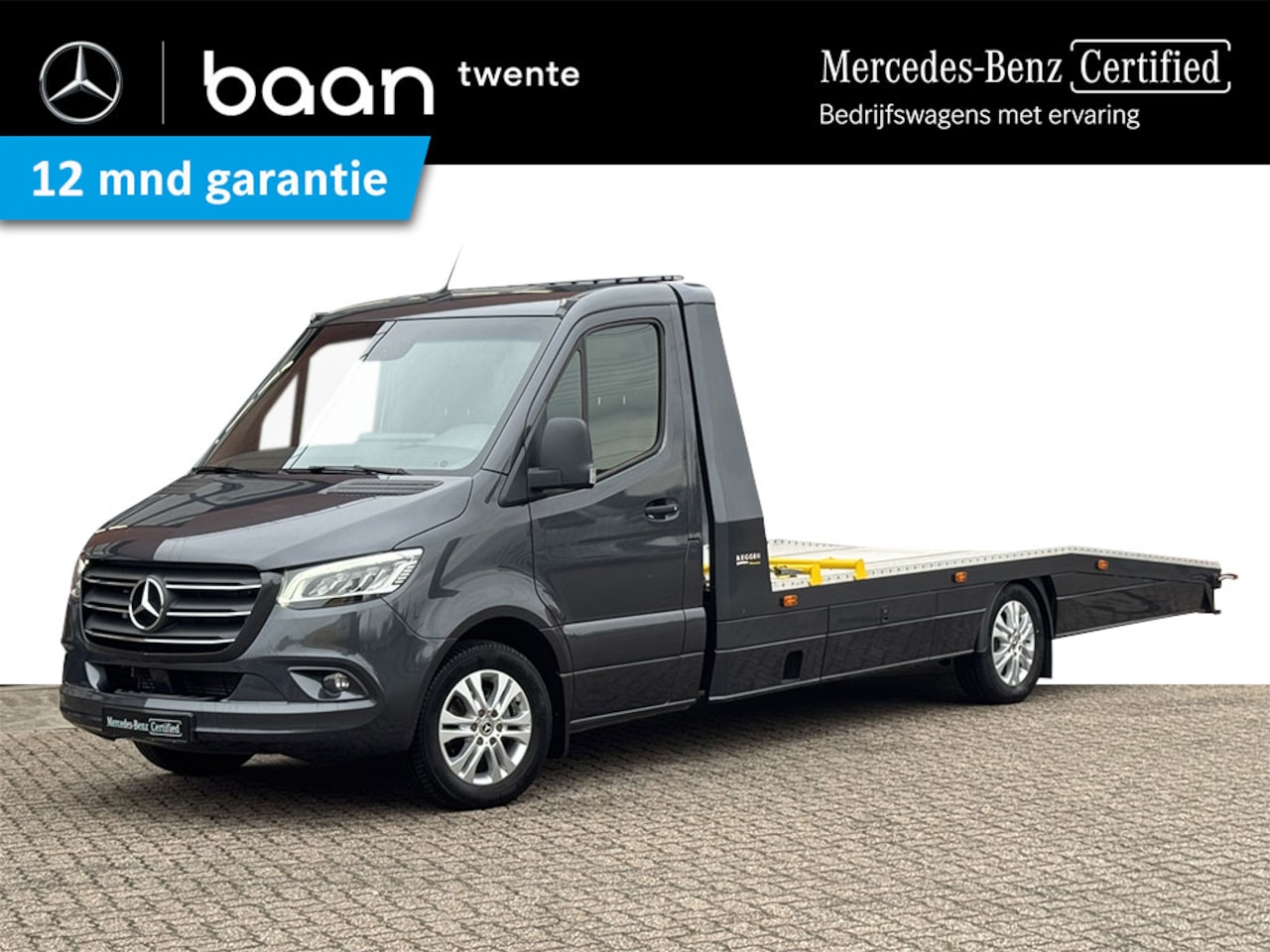 Mercedes-Benz Sprinter - 319 CDI 3.0 V6 | Oprijwagen | Distronic | LED | Trekhaak 3,5t | Certified 12 mnd garantie - AutoWereld.nl