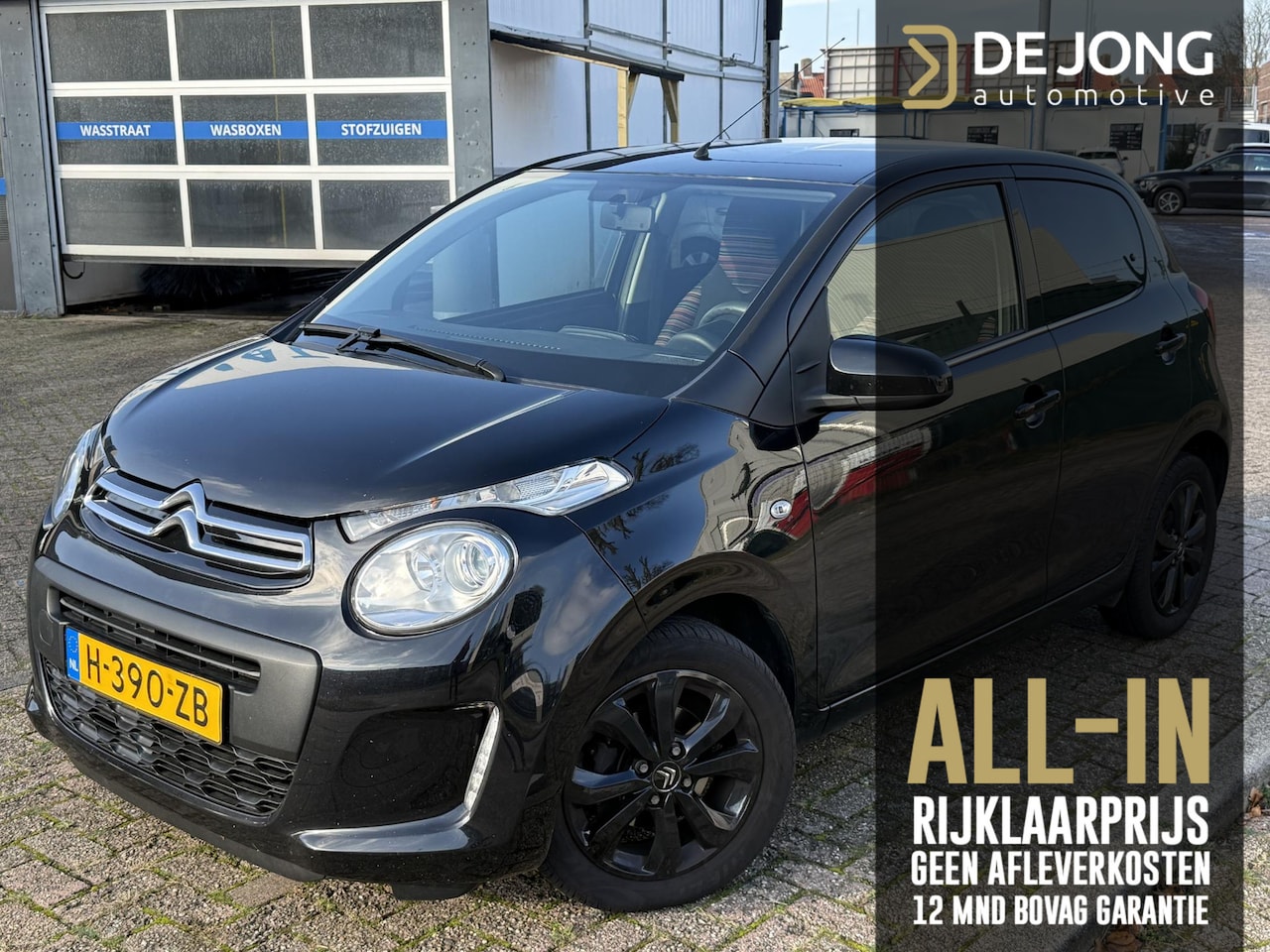Citroën C1 - 1.0 VTi Feel / ALL-IN RIJKLAARPRIJS /Airco/AppleCarplay/Parkeersensoren/Donker getint Glas - AutoWereld.nl