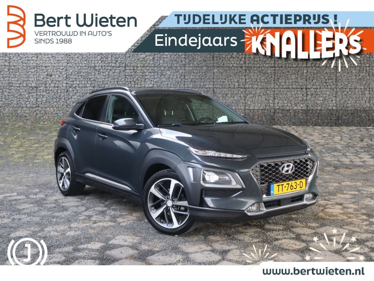 Hyundai Kona - 1.0T Premium 1.0T Premium - AutoWereld.nl