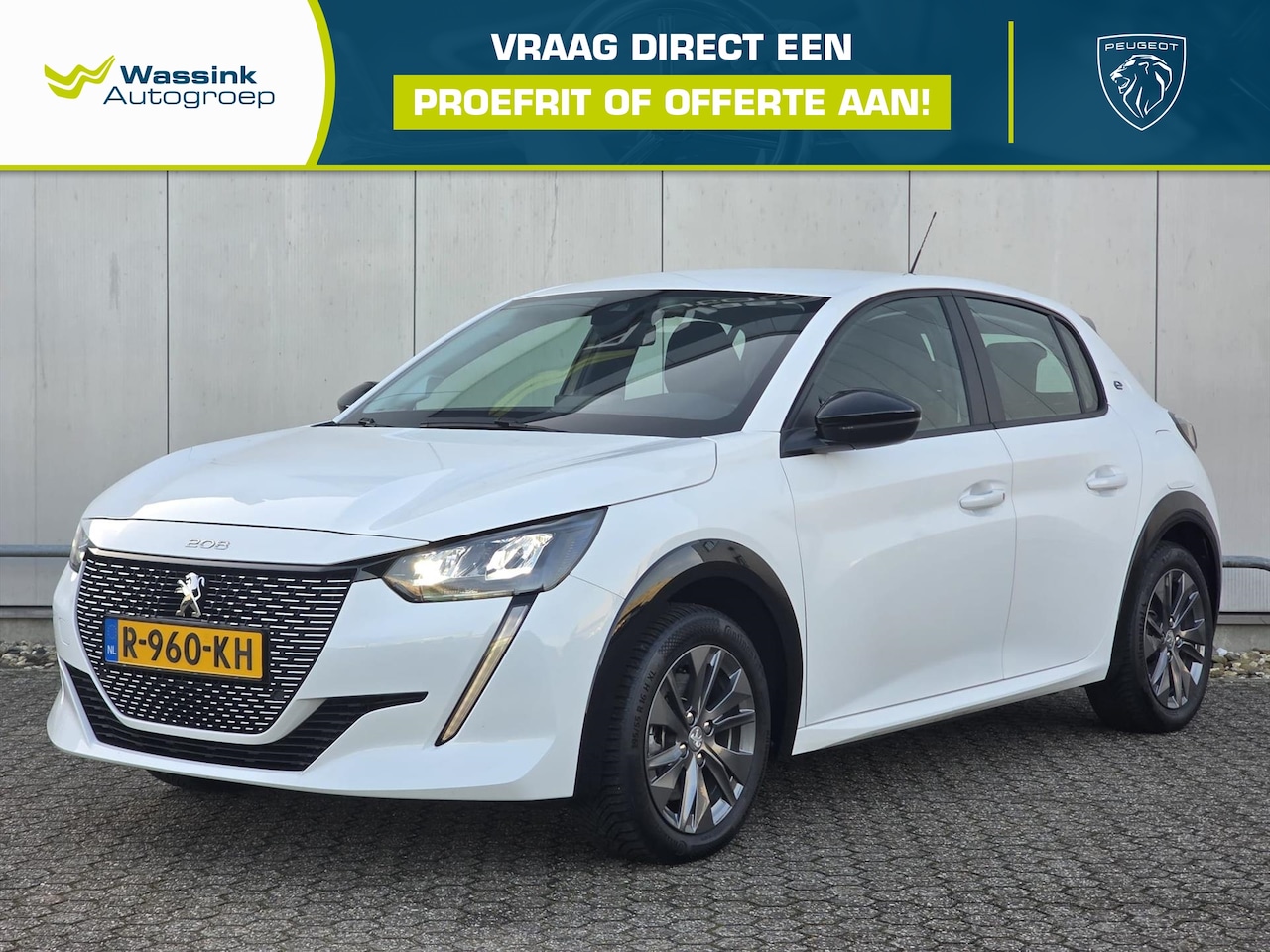Peugeot e-208 - 50kWh 136pk Active Pack | Navigatie | Bluetooth | Android Auto / Carplay - AutoWereld.nl