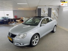 Volkswagen Eos - 2.0-16v FSI Apk Nieuw, Clima, Cruise, Schuifdak, Stoelverwarming, N.A.P, Trekhaak, Parksen