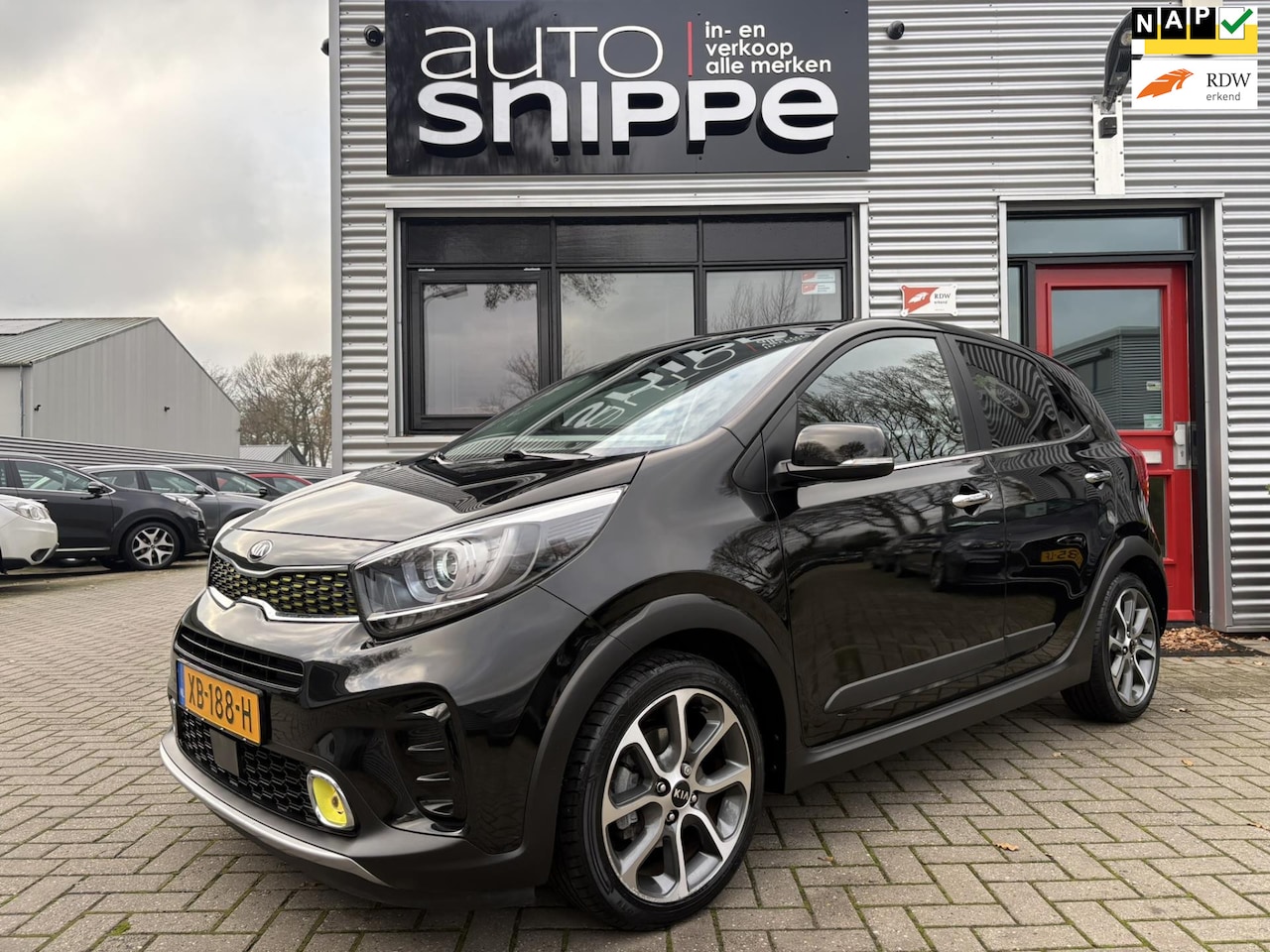 Kia Picanto - 1.0 T-GDI X-Line 5 ZITS-VOLLEDER-STOEL + STUURVERWARMING-DAB+-APPLE CARPLAY/ANDROID AUTO-C - AutoWereld.nl