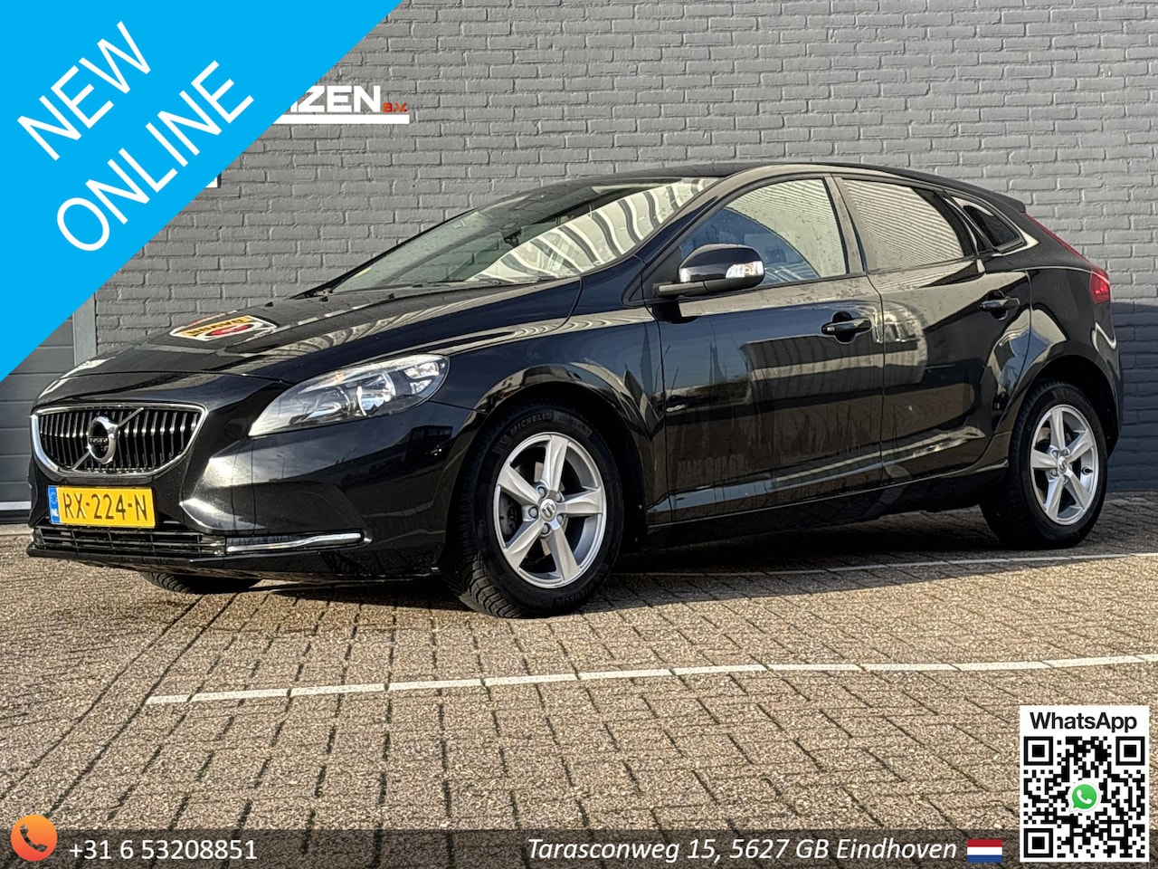 Volvo V40 - 2.0 D2 Nordic | € 6.600,- NETTO! | Airco | Cruise | - AutoWereld.nl