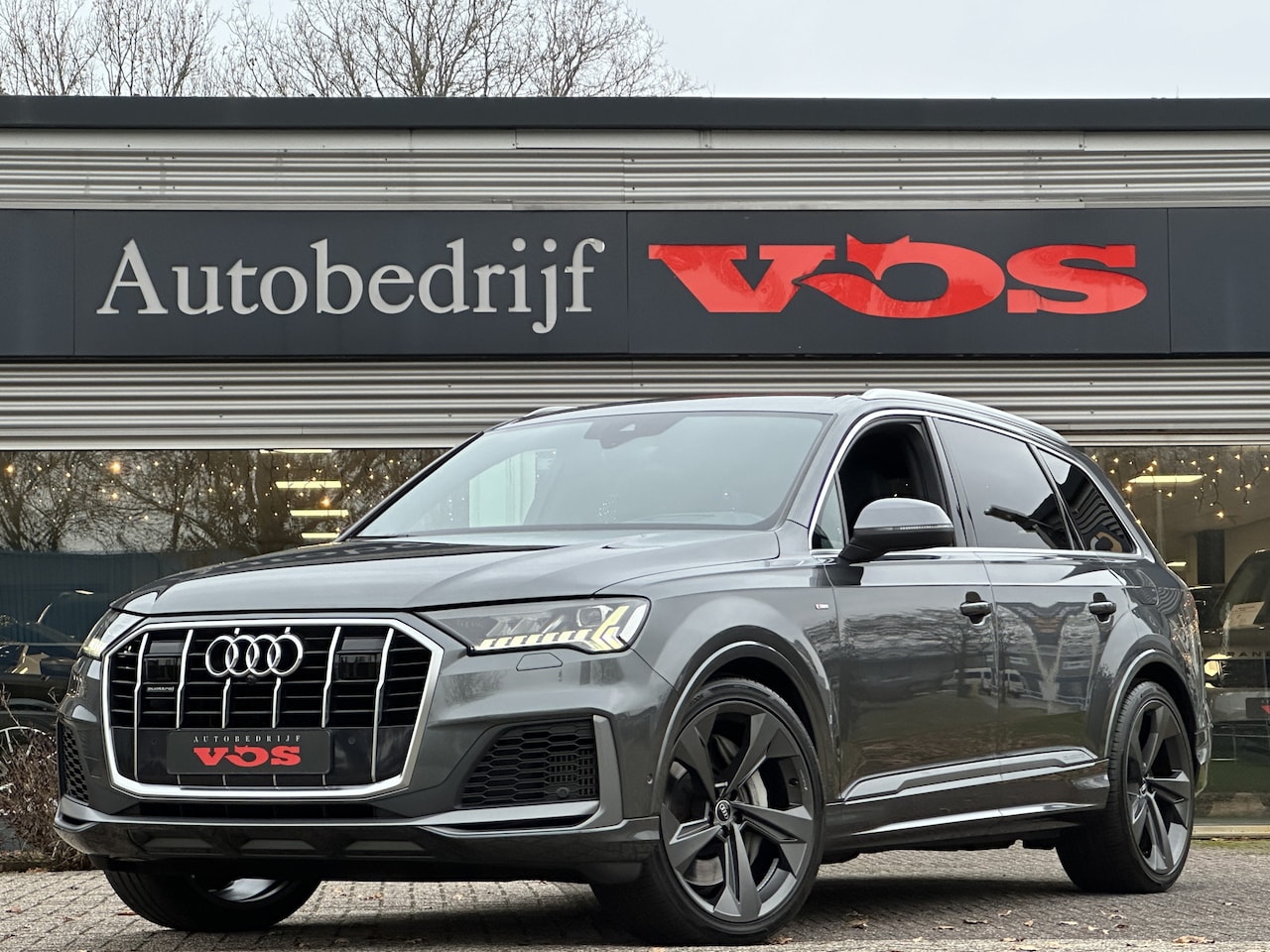 Audi Q7 - 55 TFSI e quattro S-Line | Memory | 22 Inch | HUD | Trekhaak - AutoWereld.nl