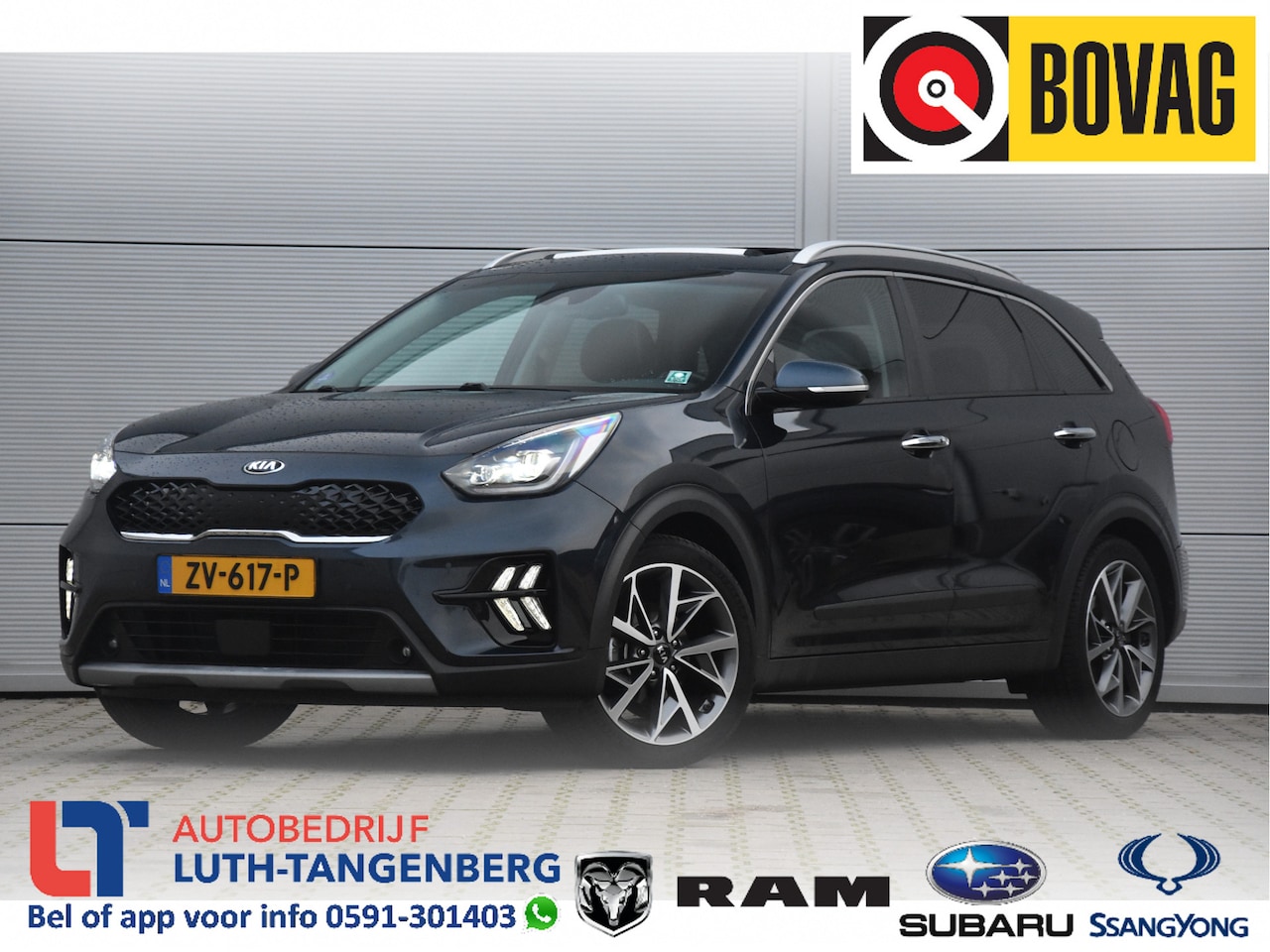 Kia Niro - 1.6 GDi Hybrid ExecutiveLine | Trekhaak | Glazendak | Facelift | - AutoWereld.nl