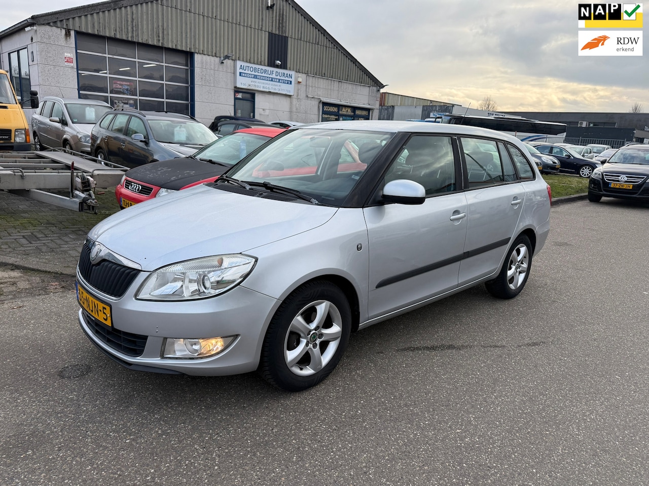 Skoda Fabia Combi - 1.2 TDI Greenline Airco Bj:2010 NAP! - AutoWereld.nl