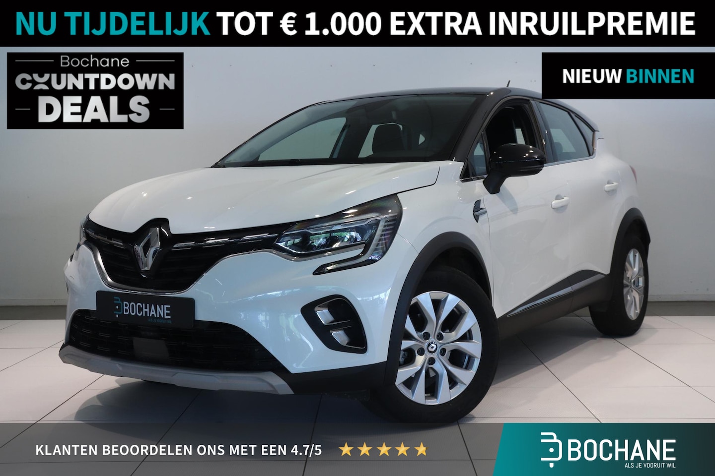 Renault Captur - 1.0 TCe 90 Intens | Camera | Navigatie | Trekhaak | All season banden | Climate control | - AutoWereld.nl
