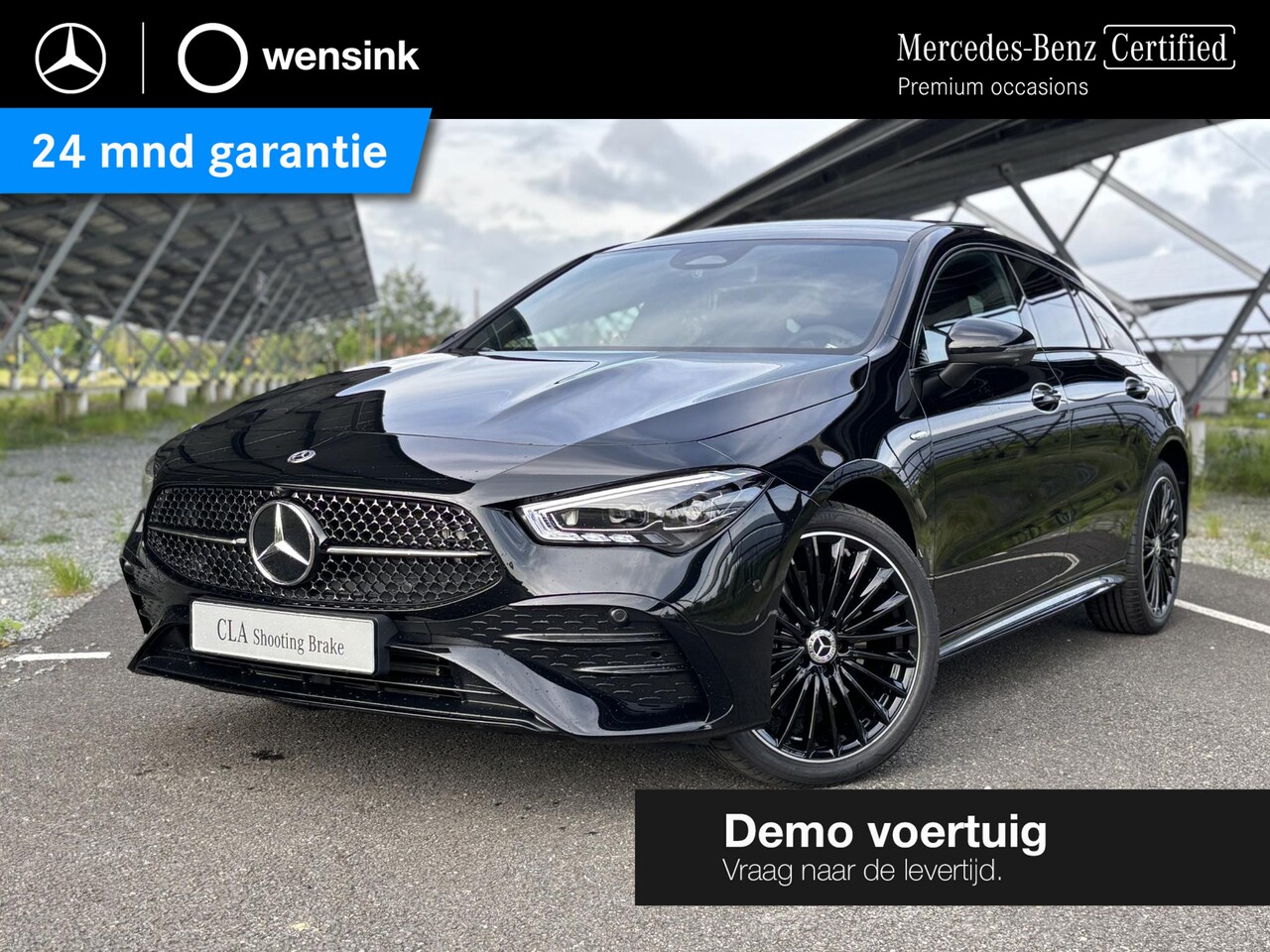 Mercedes-Benz CLA-klasse Shooting Brake - 250 e Business Solution AMG | Night | Panoramadak | 360 camera | Sfeerverlichting | Apple - AutoWereld.nl