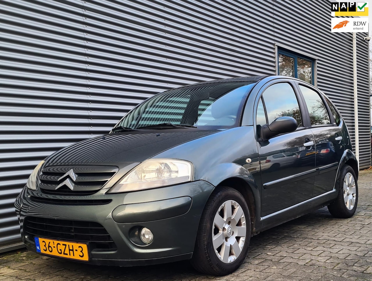 Citroën C3 - 1.4i-16V Exclusive 5drs 10-2008 Gris Manitoba Metallic - AutoWereld.nl