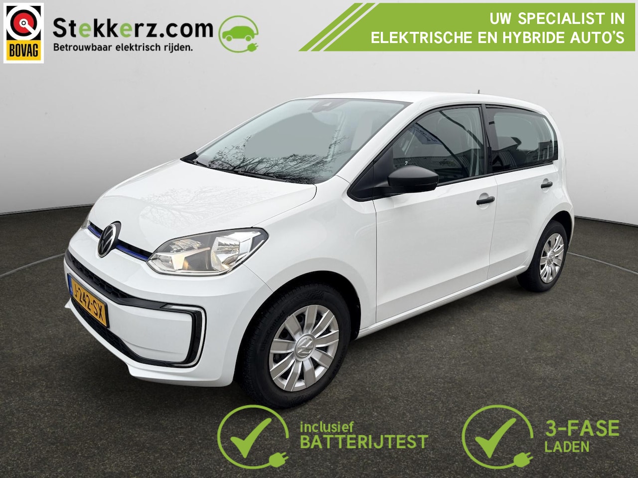 Volkswagen e-Up! - e-up! BTW-auto | incl. Accutest| 3 Fase Laden - AutoWereld.nl