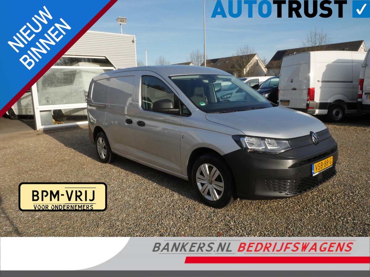 Volkswagen Caddy Cargo Maxi - 2.0 TDI 2.0 TDI 120PK, L2, Airco, DSG-automaat - AutoWereld.nl