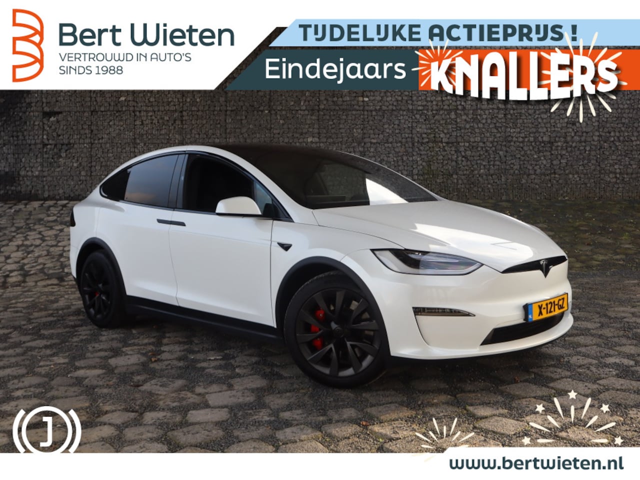 Tesla Model X - Plaid AWD 6p | Geen import | 1020 PK | Trekhaak | Compleet! - AutoWereld.nl