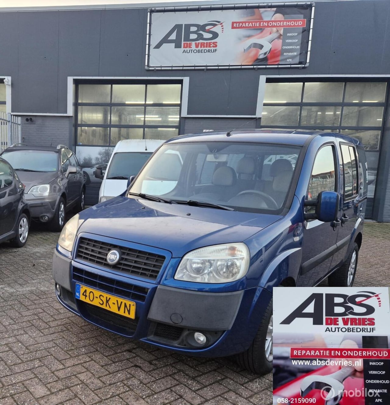 Fiat Doblò - 1.4 Dynamic AIRCO APK DEC 2026 - AutoWereld.nl