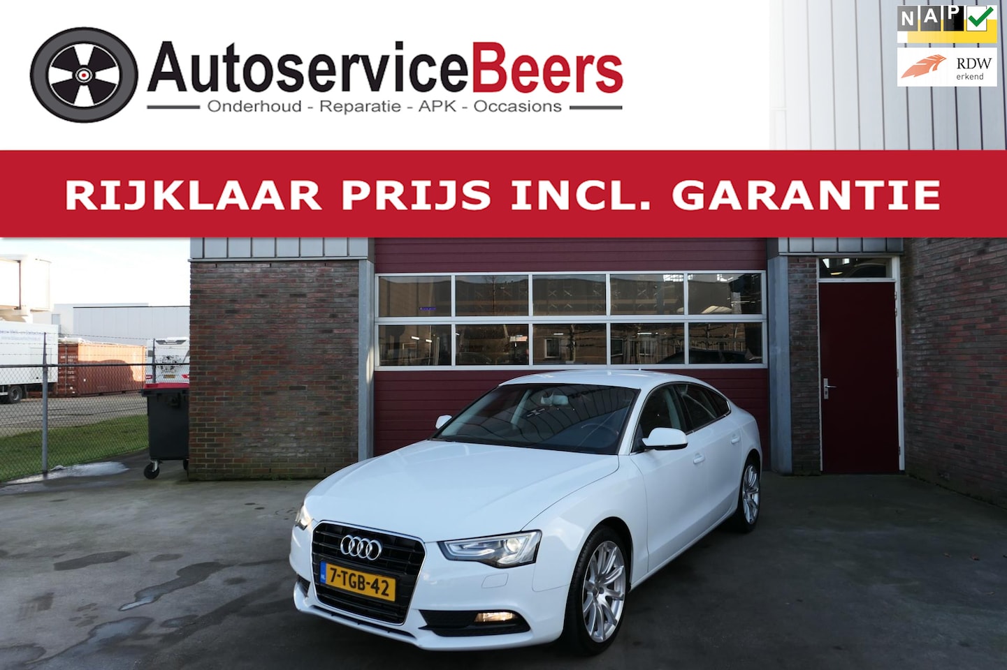 Audi A5 Sportback - 1.8 TFSI Business Edition 1.8 TFSI Business Edition, Automaat, trekhaak afneembaar, PDC, Rijklaarprijs incl. garanti - AutoWereld.nl