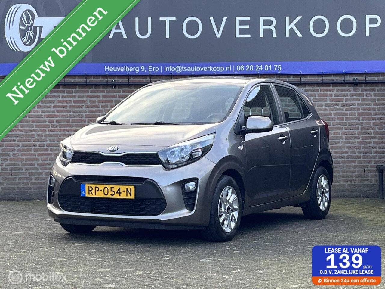 Kia Picanto - 1.0 CVVT ComfortPlusLine Navigator+CARPLAY/CAMERA - AutoWereld.nl