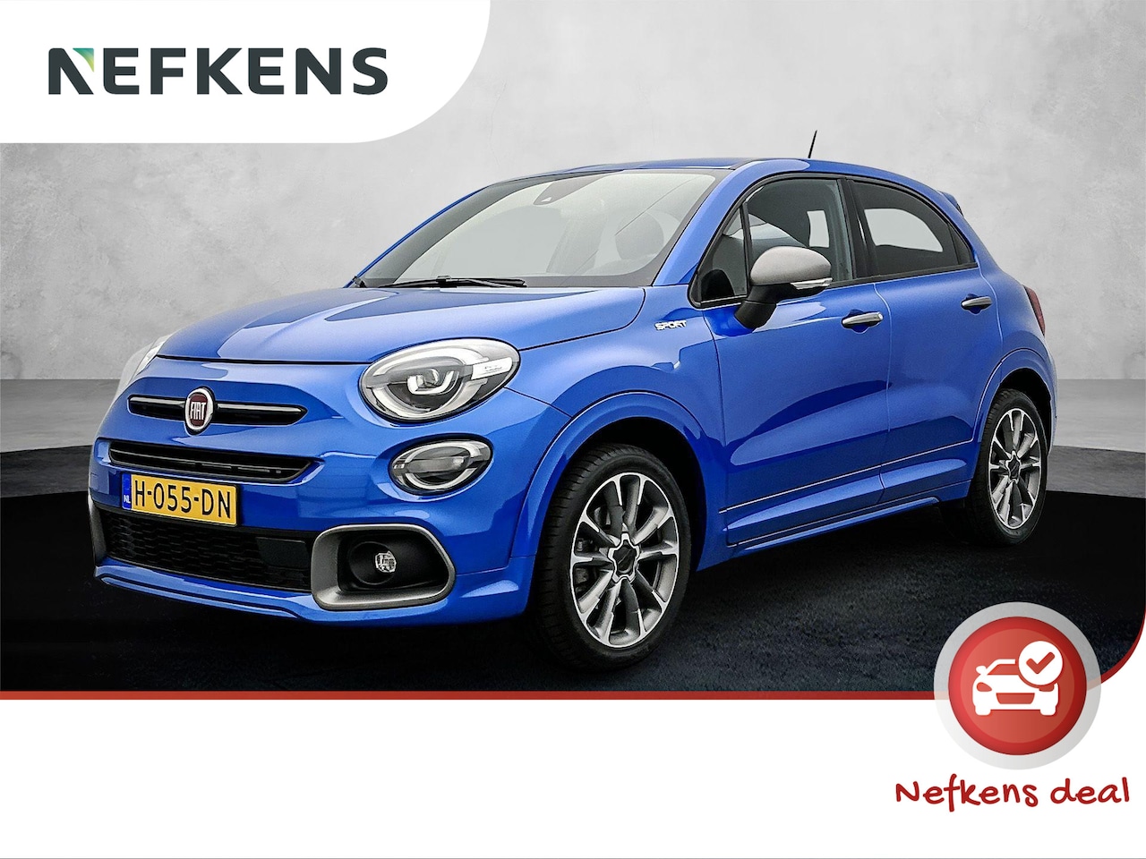 Fiat 500 X Cross - SUV Sport 150 pk Automaat | Navigatie | Achteruitrijcamera | Parkeersensoren Achter | Kuns - AutoWereld.nl
