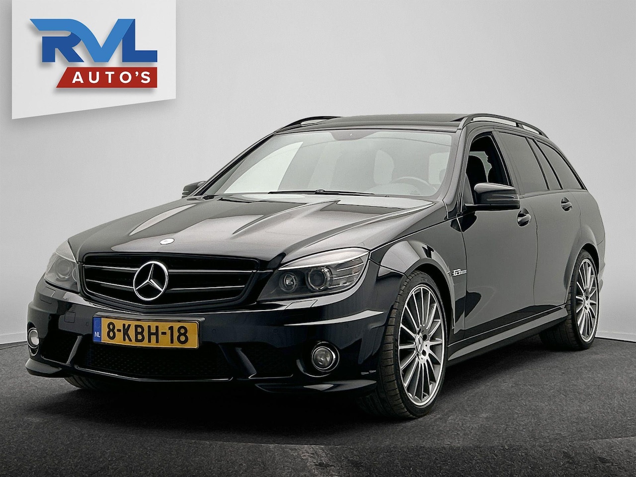 Mercedes-Benz C-klasse Estate - AMG 63 457PK Harman/Kardon Pano/dak Leder Stoelverwarming Alcantara Stuurwiel - AutoWereld.nl