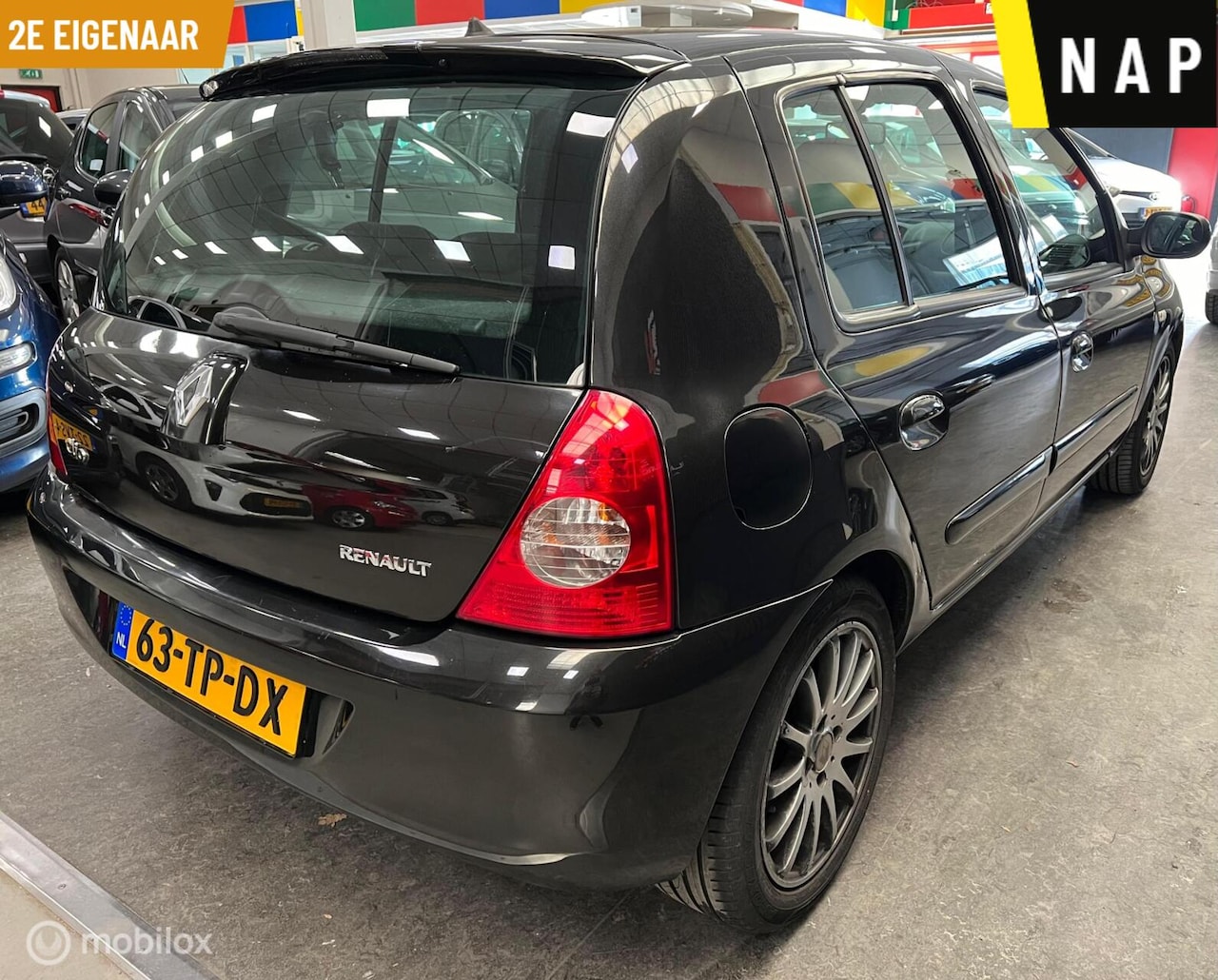 Renault Clio - 1.2-16V Campus 2e Eigenaar - NAP - Airco - AutoWereld.nl