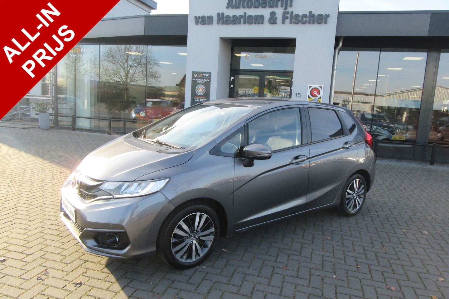 Honda Jazz - 1.3 i-VTEC Elegance Automaat , Navi, Camera, Stoelverw, Enz. - AutoWereld.nl