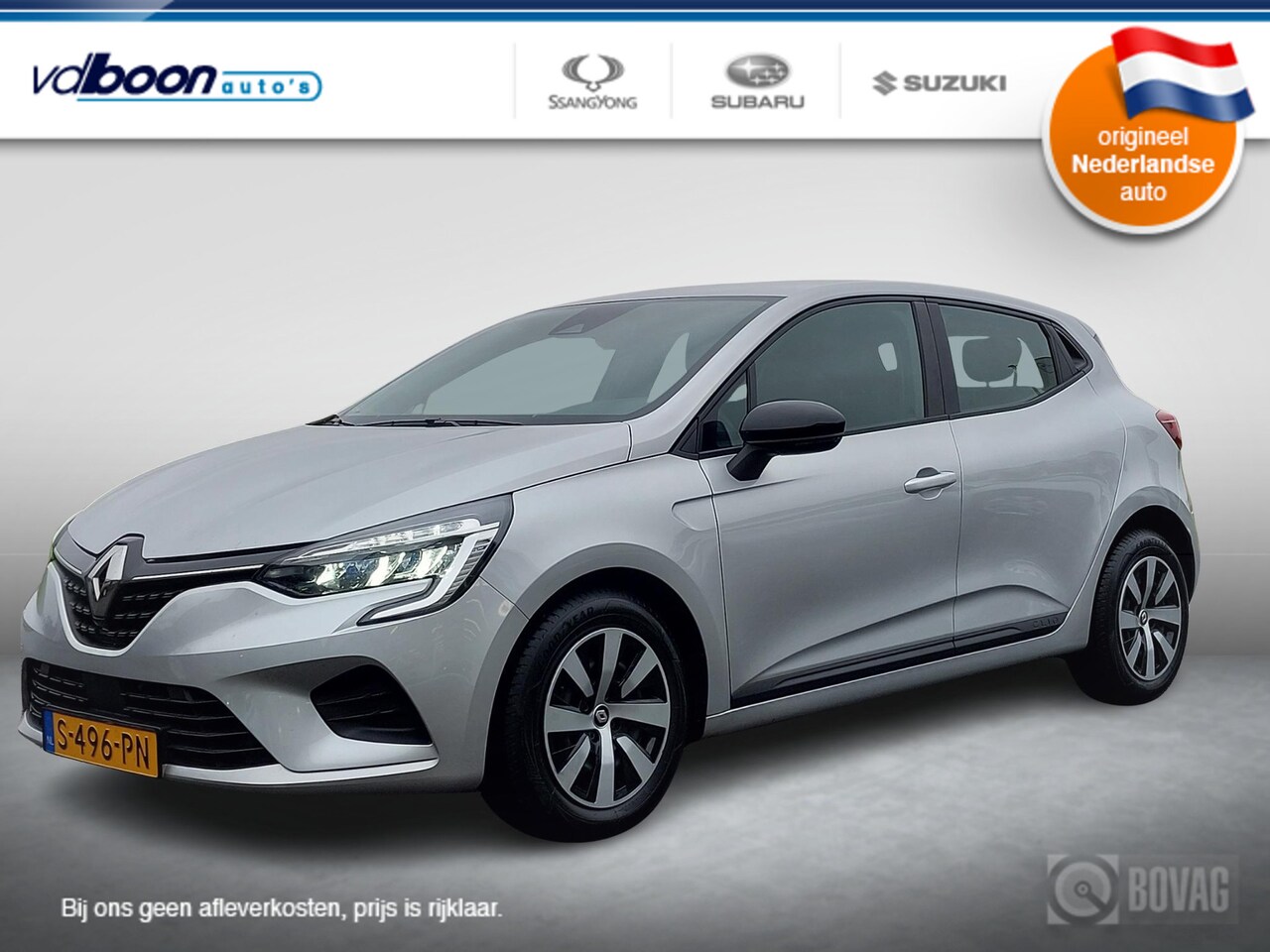 Renault Clio - 1.0 TCe 90 Equilibre NAVI | AIRCO | NL-auto | rijklaarprijs !! - AutoWereld.nl