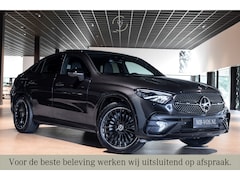 Mercedes-Benz GLC-klasse Coupé - 300e 4-M AMG|Luchtvering|Achterassturing|ACC|Keyless|360|Mem|Burmester|Night|20"|Night|Tre