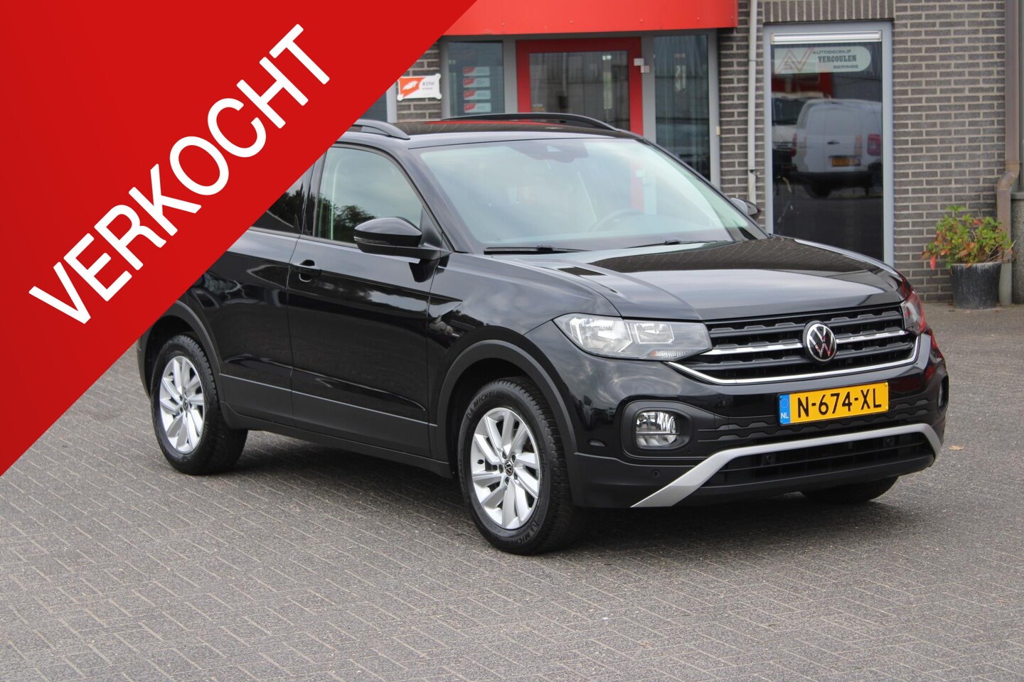 Volkswagen T-Cross - 1.0 TSI Life Clima/Apple Andriod/Adaptive/NL Auto!! - AutoWereld.nl