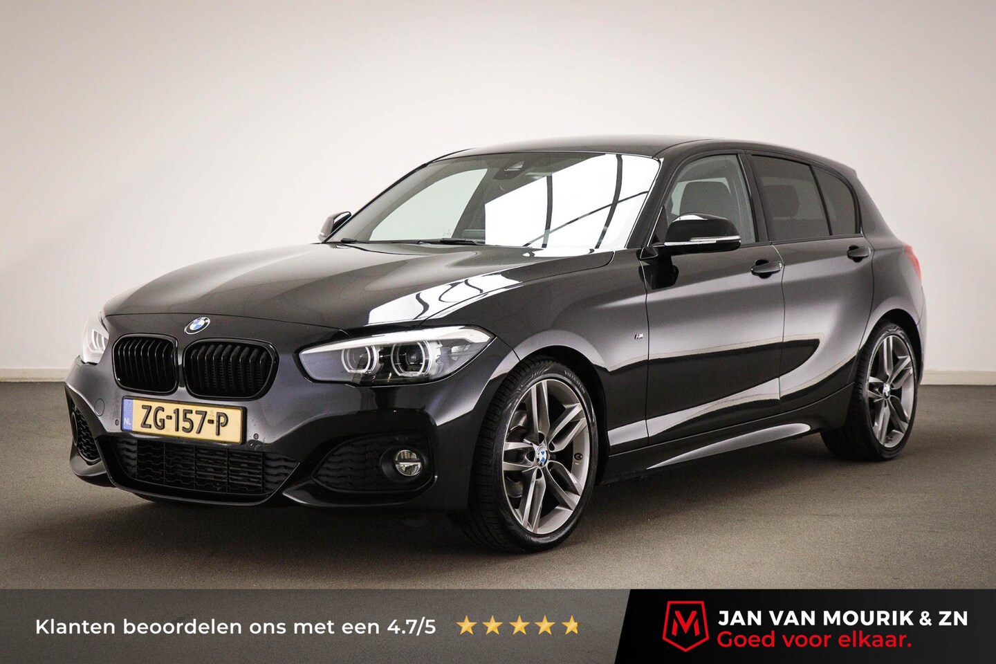 BMW 1-serie - 118i M-Sport | DRIVING ASSISTANT- PACK | LED | LEDER | STOELVERWARMING | 18" - AutoWereld.nl